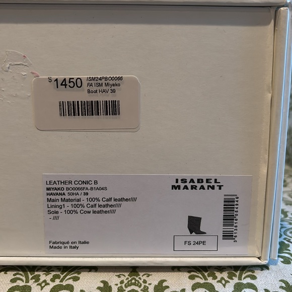 Isabel Marant Miyako booties in Havana - size 39 - Picture 8 of 9